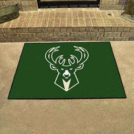 FANMATS NBA - Milwaukee Bucks Rug - 34 in. x 42.5 in. (19455)