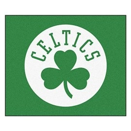 FANMATS 19427 NBA - Boston Celtics Tailgater Rug , Team Color, 59.5