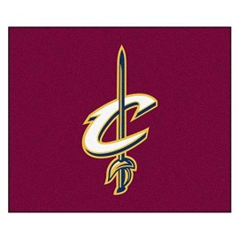 FANMATS 19433 NBA - Cleveland Cavaliers Tailgater Rug , Team Color, 59.5