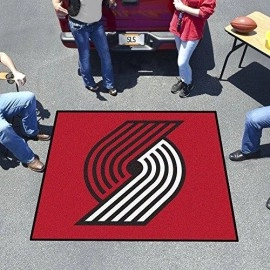 FANMATS 19472 NBA - Portland Trail Blazers Tailgater Rug , Team Color, 59.5