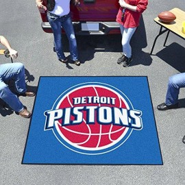 FANMATS 19439 NBA - Detroit Pistons Tailgater Rug , Team Color, 59.5