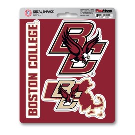 Fanmats, Boston College Decal 3-pk