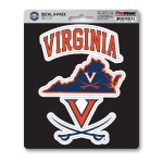 Fanmats, University of Virginia Decal 3-pk