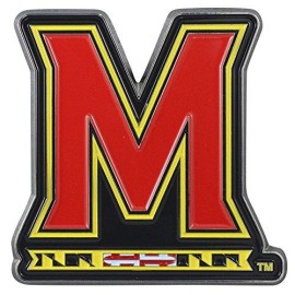 FANMATS University of Maryland Metal 3D Color Emblem 3.1