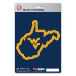 Fanmats, West Virginia University State Shape Decal