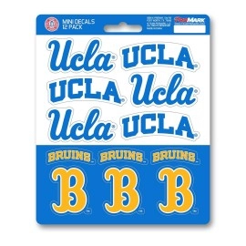 FANMATS 61201 UCLA Bruins 12 Count Mini Decal Sticker Pack
