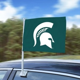 Michigan State Spartans Car Flag Large 1pc 11