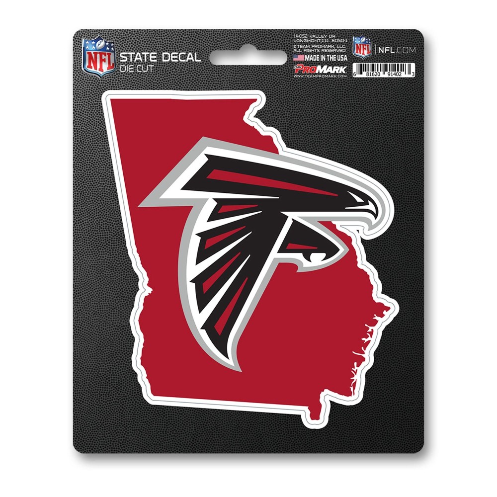 Fanmats, NFL - Atlanta Falcons State Shape Decal