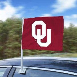 Oklahoma Sooners Car Flag Large 1pc 11