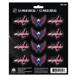 Fanmats, NHL - Washington Capitals Mini Decal 12-pk