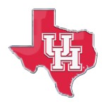 Fanmats, University of Houston Embossed State Emblem