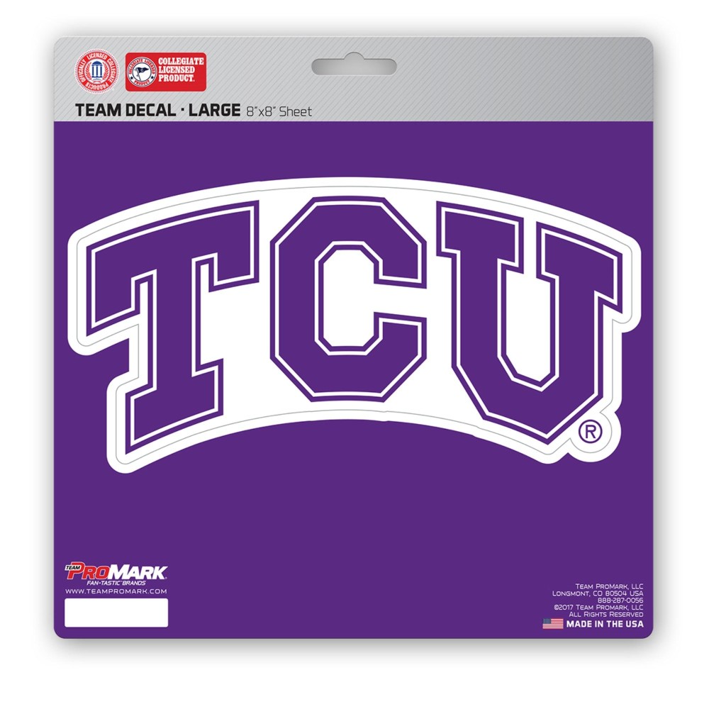 Fanmats, Texas Christian University Large Decal