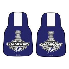 Pittsburgh Penguins 2019 NHL Stanley Cup Champions Front Carpet Car Mat Set - 2 Pieces