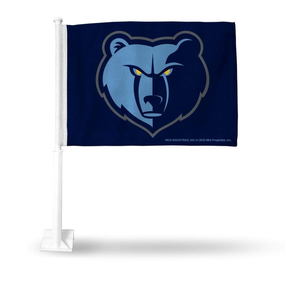 Rico FG98004 Memphis Grizzlies Car Flag, Multi