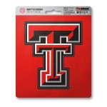 Fanmats, Texas Tech University Matte Decal