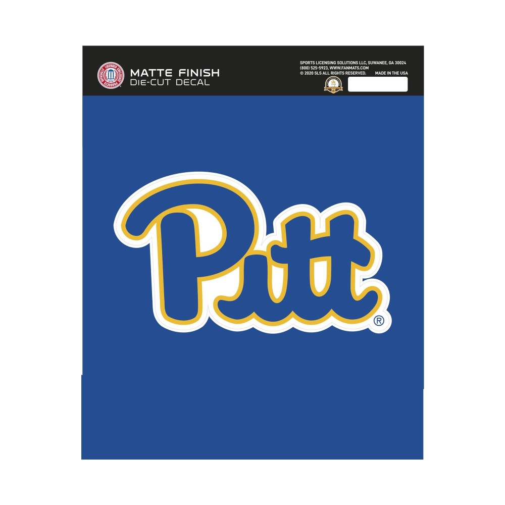 Fanmats, University of Pittsburgh Matte Decal