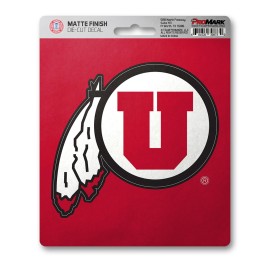 Fanmats, University of Utah Matte Decal