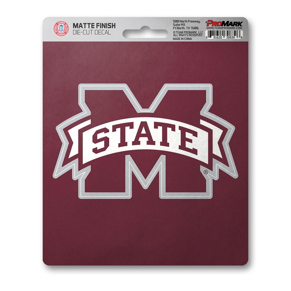 Fanmats, Mississippi State University Matte Decal