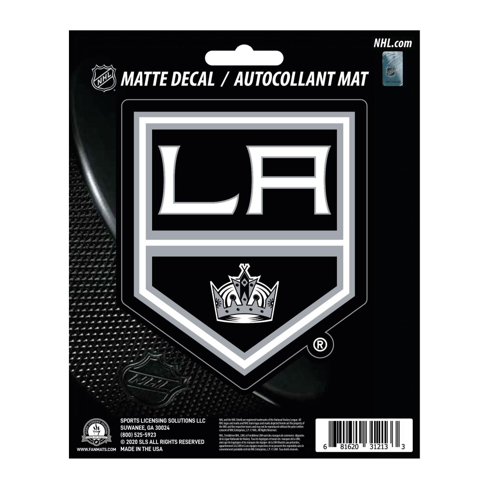 Fanmats, NHL - Los Angeles Kings Matte Decal