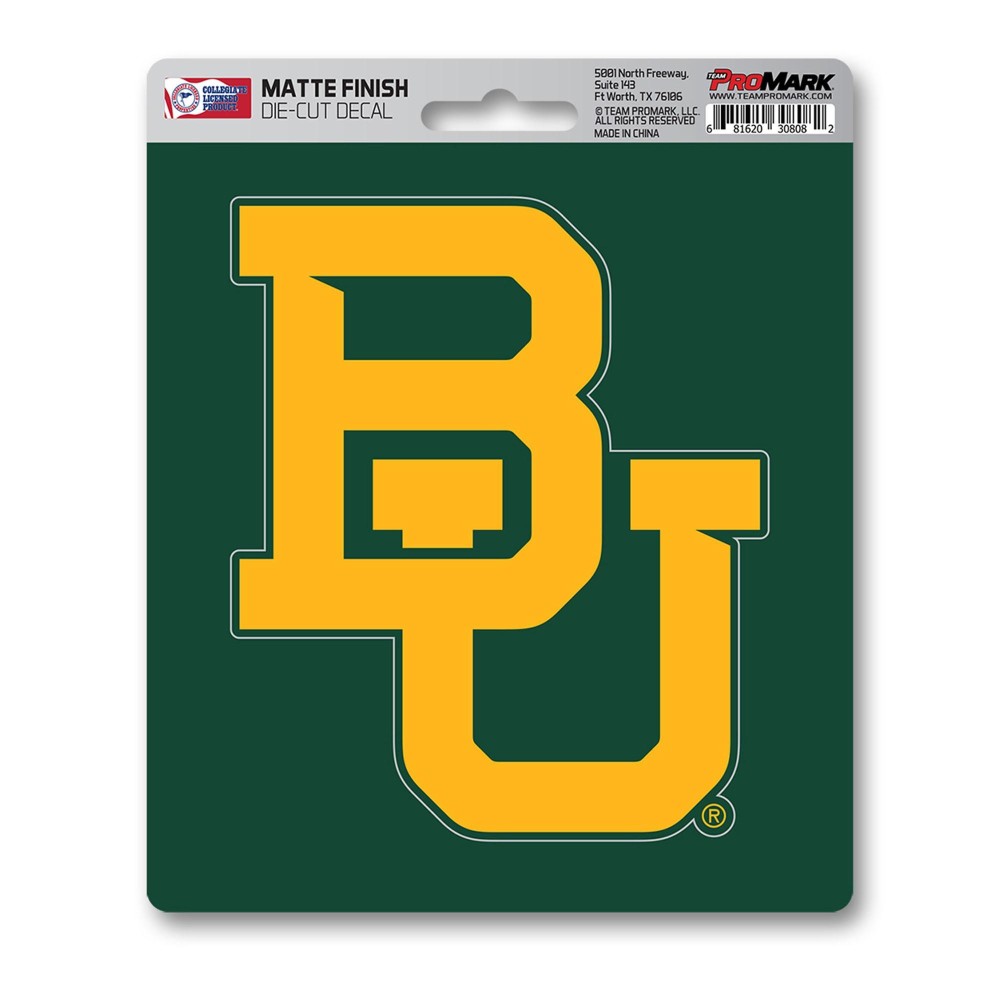 Fanmats, Baylor University Matte Decal