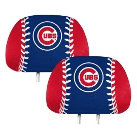 Fanmats, MLB - Chicago Cubs Printed Headrest Cover