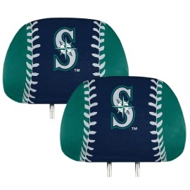 Fanmats, MLB - Seattle Mariners Printed Headrest Cover