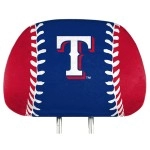 Fanmats, MLB - Texas Rangers Printed Headrest Cover