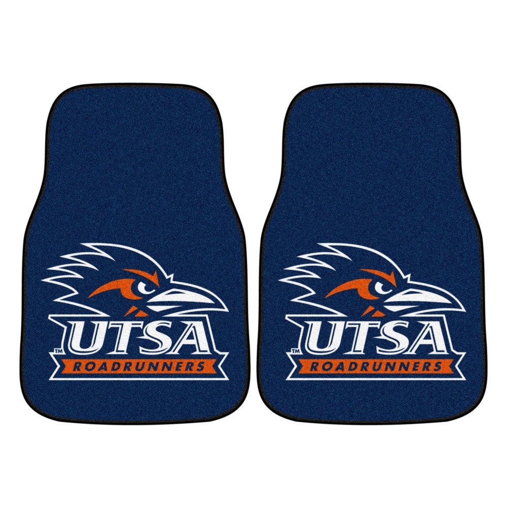 Fanmats, University of Texas at San Antonio 2-pc Carpet Car Mat Set