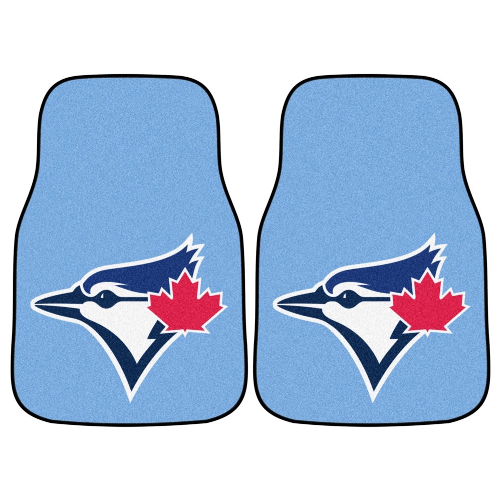 Fanmats, MLB - Toronto Blue Jays 2-pc Carpet Car Mat Set