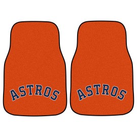 Fanmats, MLB - Houston Astros 2-pc Carpet Car Mat Set