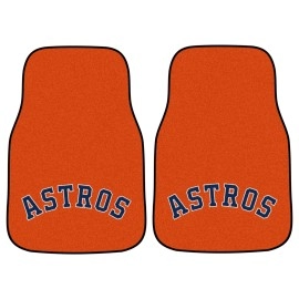 Fanmats, MLB - Houston Astros 2-pc Carpet Car Mat Set