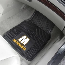 Fanmats, University of Wisconsin-Milwaukee 2-pc Vinyl Car Mat Set