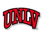 UNLV Rebels 4 Inch Vinyl Mascot Decal Sticker 2-Pack