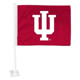 Indiana Hooisers Car Flag Large 1pc 11