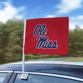 Ole Miss Rebels Car Flag Large 1pc 11