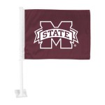 Mississippi State Bulldogs Car Flag Large 1pc 11