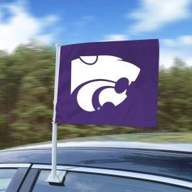 Kansas State Wildcats Car Flag Large 1pc 11