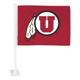 Utah Utes Car Flag Large 1pc 11