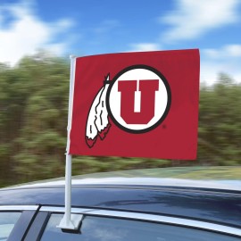 Utah Utes Car Flag Large 1pc 11