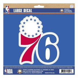 Philadelphia 76ers Large Decal Sticker