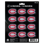 Montreal Canadiens 12 Count Mini Decal Sticker Pack