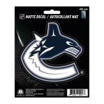 Vancouver Canucks Matte Decal Sticker