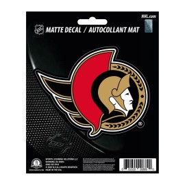 Ottawa Senators Matte Decal Sticker