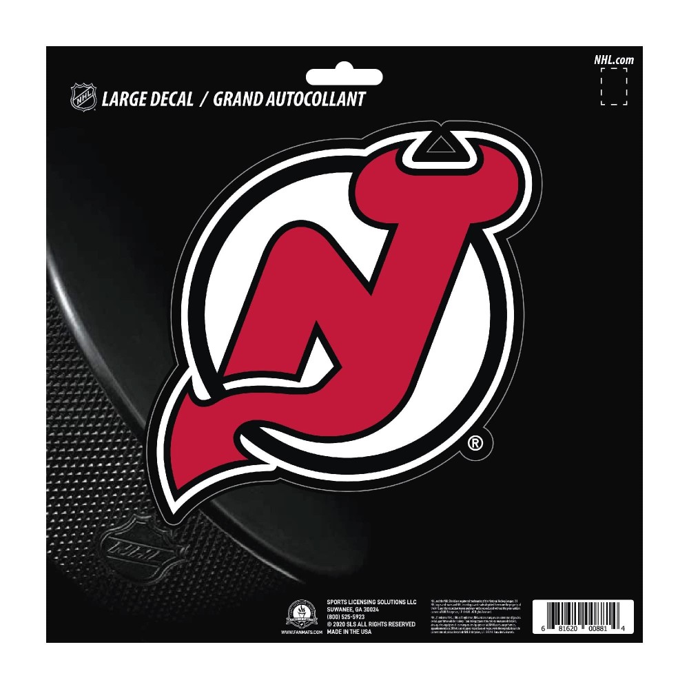 New Jersey Devils Large Decal Sticker