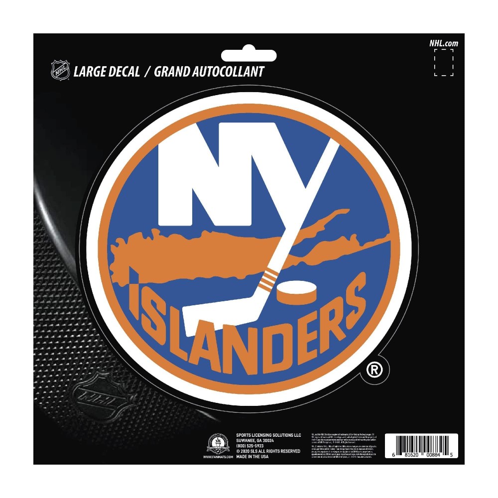 New York Islanders Large Decal Sticker