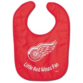 WinCraft NHL Detroit Red Wings WCRA2063814 All Pro Baby Bib