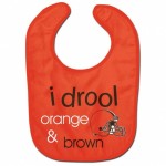 WinCraft NFL Cleveland Browns WCRA1963115 All Pro Baby Bib