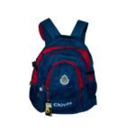 chivas Backpack with Zipper & Mesh Pockets