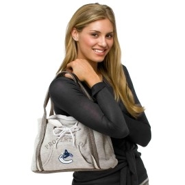 Littlearth womens NHL Vancouver Canucks Hoodie Purse, Grey, 9.5