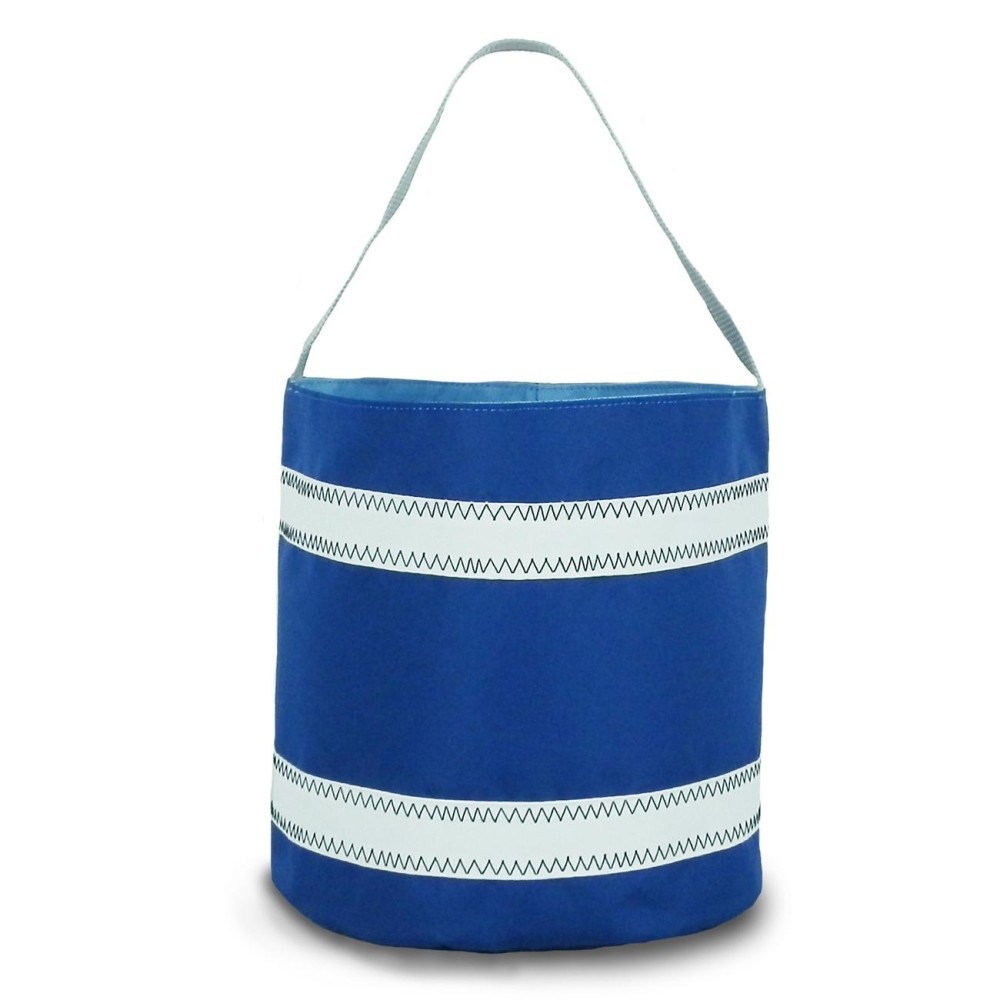 Striped Bucket Bag-300BW